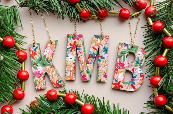 Initial christmas balls deals