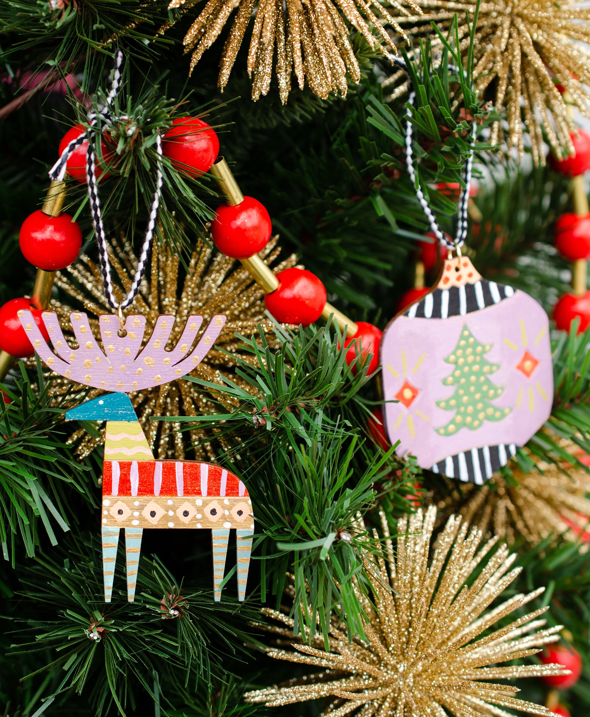 12 Days of DIY Christmas Ornament Kits From  - American Farmhouse Style