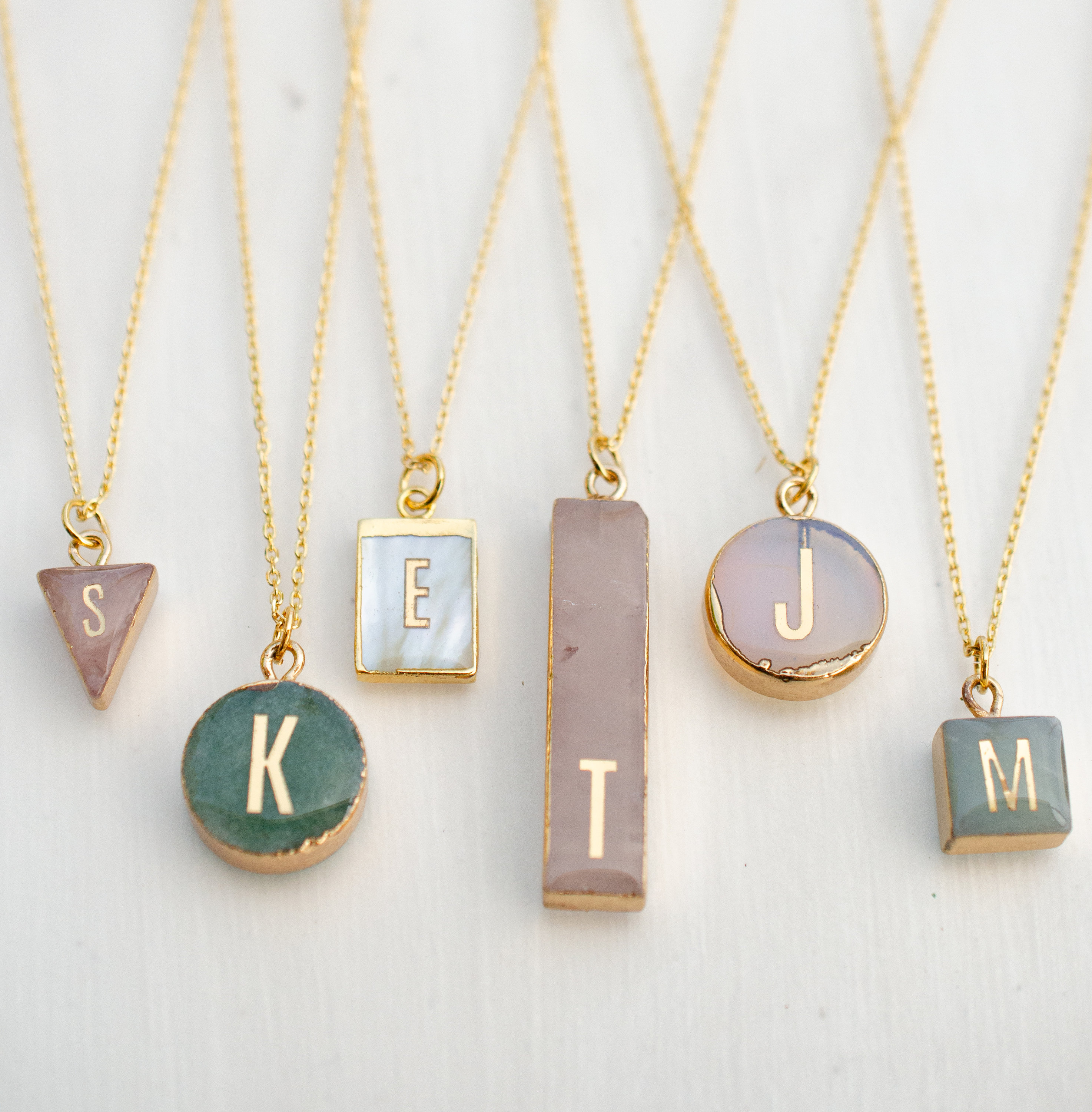Personalized Initial Necklace Mother's 