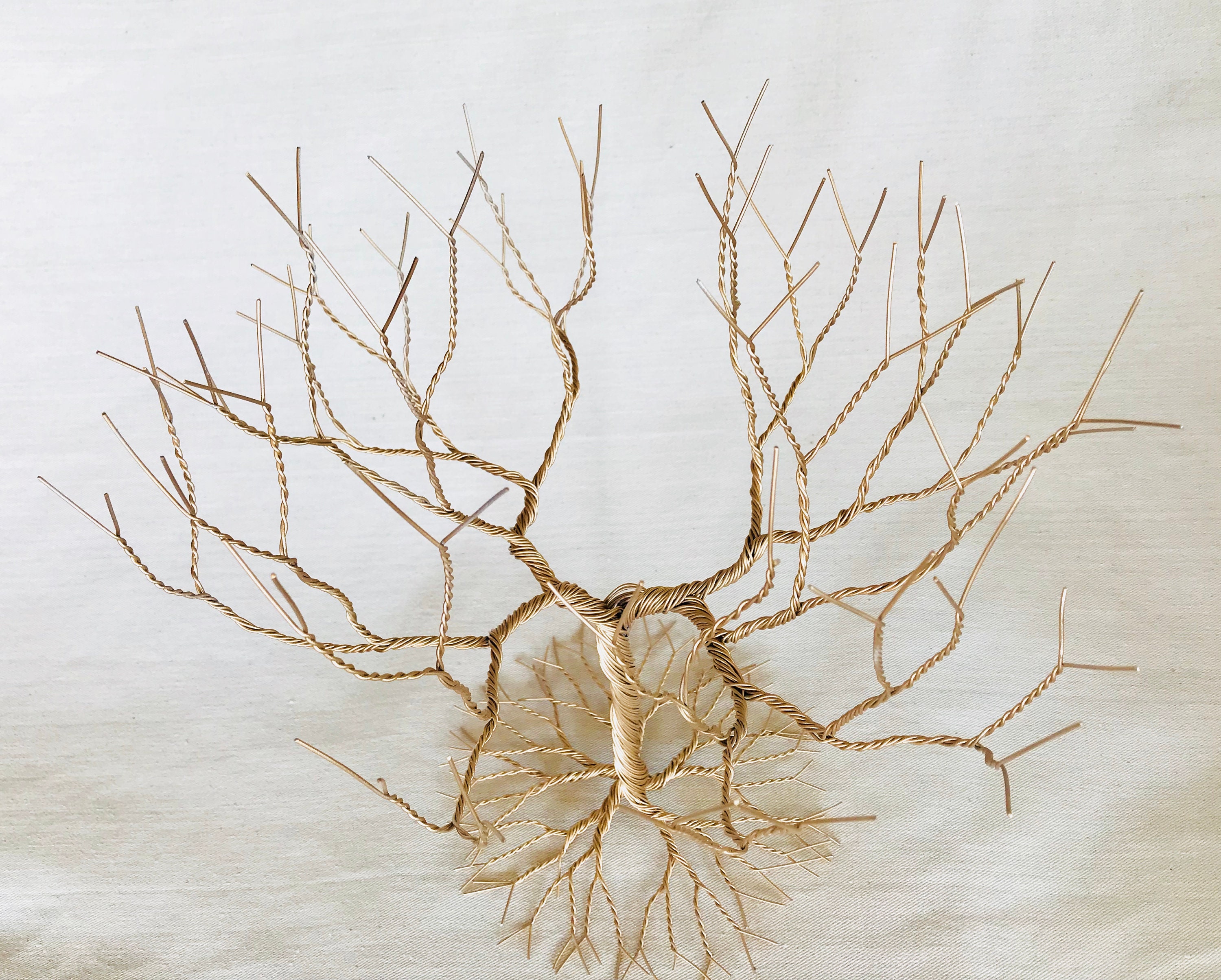 Gold Jewelry Tree Stand. Jewelry Holder Organizer Tall for Etsy UK