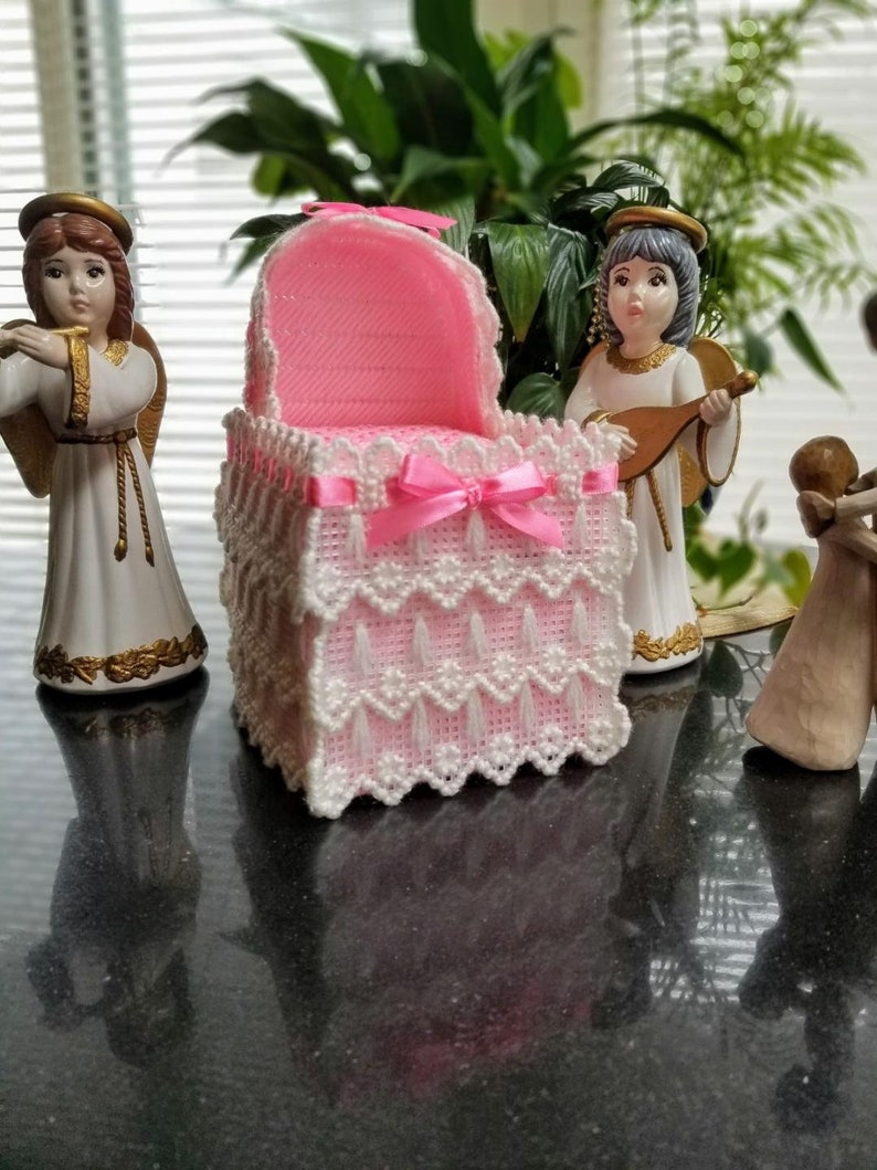 Tissue Box Topper/tissue Box Cover baby Pink Pretty Etsy