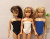 S 005 Handmade For 9 quot -11 quot fashion dolls, Like Skipper, Licca, Blythe, Momoko and Phillup. 1 pc Stretch Cotton Swim Suits