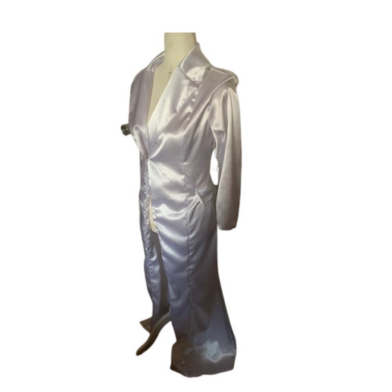 Satin Blazer Dress - image 3