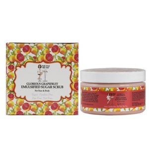 Glorious Grapefruit Face and Body Sugar Scrub Moisturizing and Exfoliating
