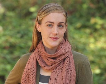 Knitting Pattern PDF - Castilleja Scarf