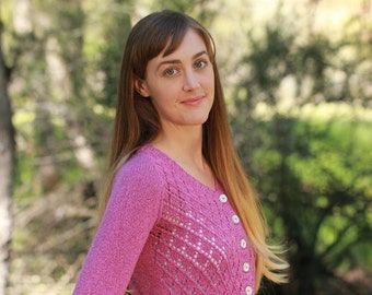Knitting Pattern PDF - Elwell Cardigan