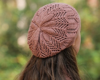 Knitting Pattern PDF - Castilleja Hat