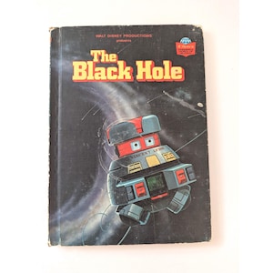 The Black Hole 1970s Vintage Hardcover Children's Book Walt