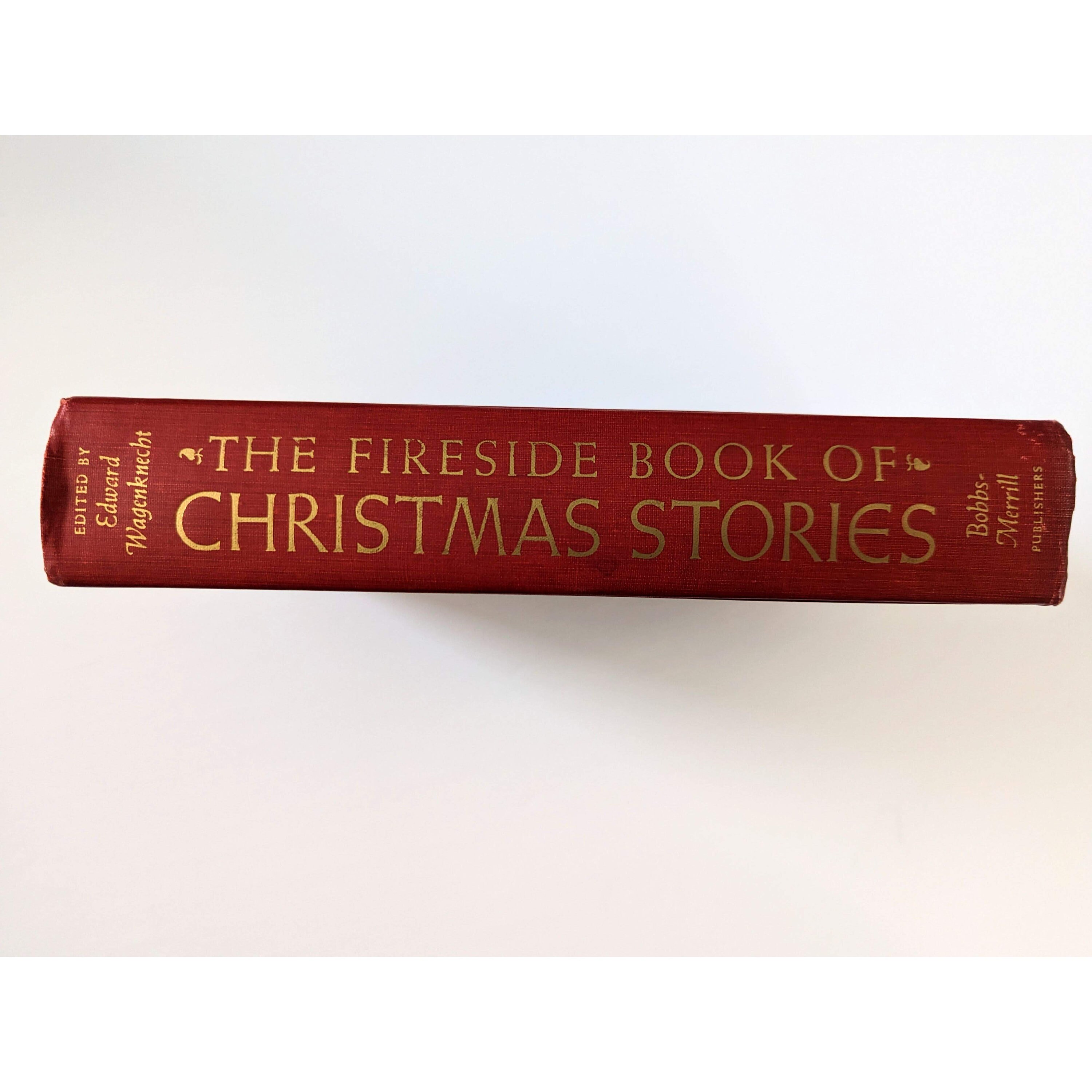 the-fireside-book-of-christmas-stories-vintage-1945-hardcover-etsy