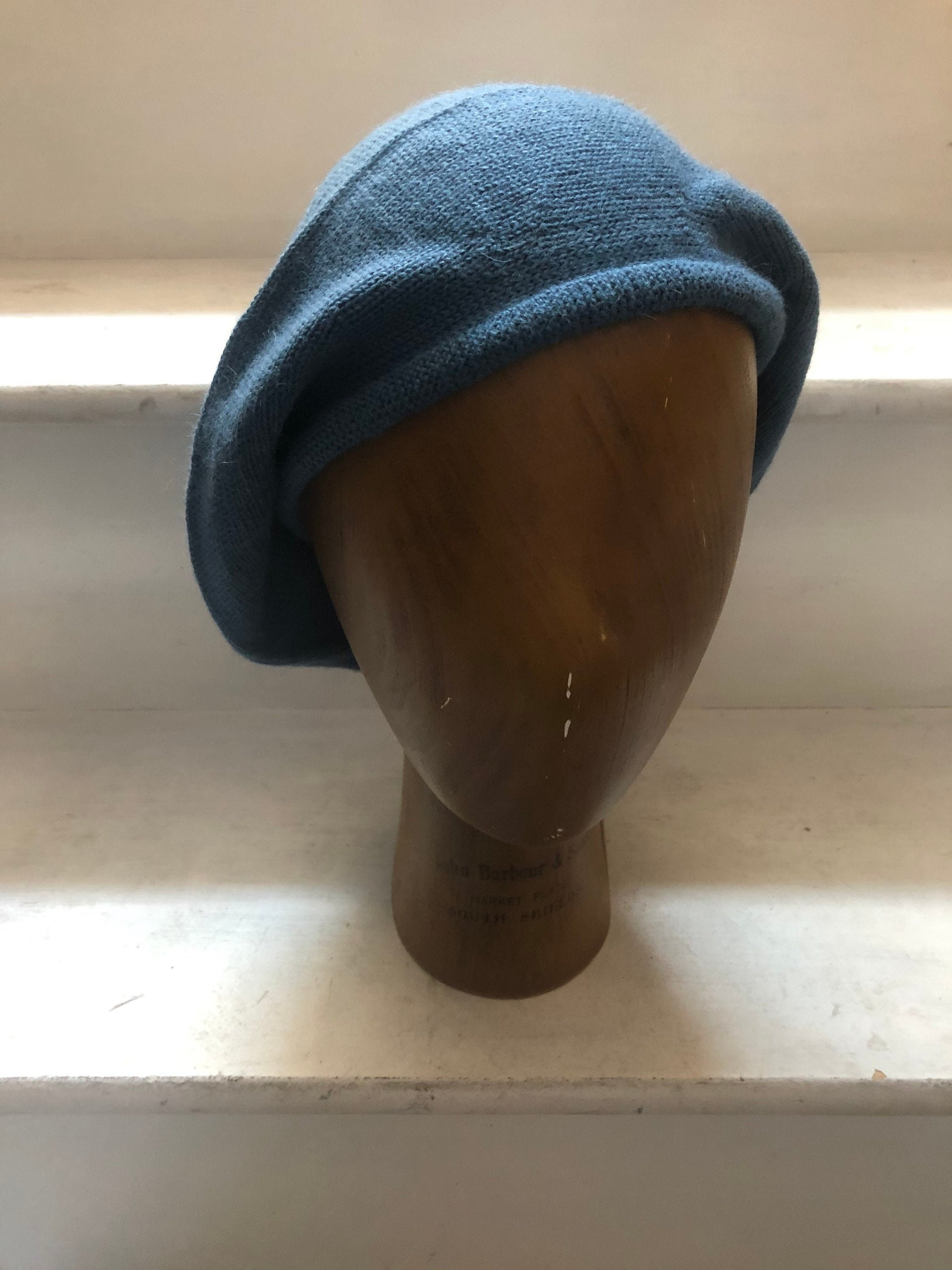 Herren Himmelblau Wolle Schottische Mütze Schottisch Traditionell Highlander 405048515070