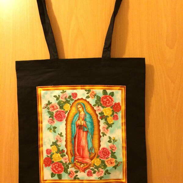 Our Lady of Guadalupe Shoulder Tote Bag