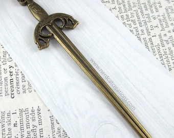 Gladiator Bronze Sword Bookmark Blank, Bookish Gift, Literary Accessory, Gifts for Readers, Bookworm, Book Lover Fantasy Gifts