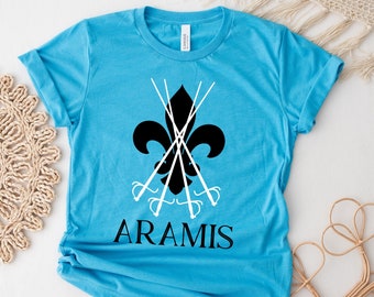 Aramis Musketeer Shirt, The Three Musketeers, Alexandre Dumas, Book Shirt, Literary Shirt, Bookish Things, Reader Clothing