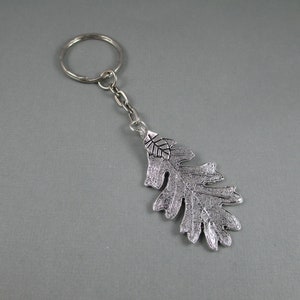 Ranger Oak Leaf Key Chain, Gifts for Readers, Bookish Literary Book Lover Bookworm Reader Gift