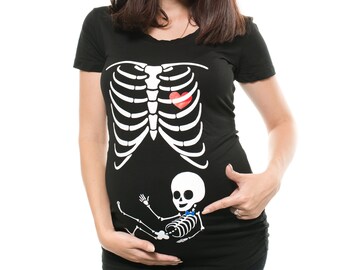 Maternity Tops T-Shirts Pregnancy Announcements by maternitytees
