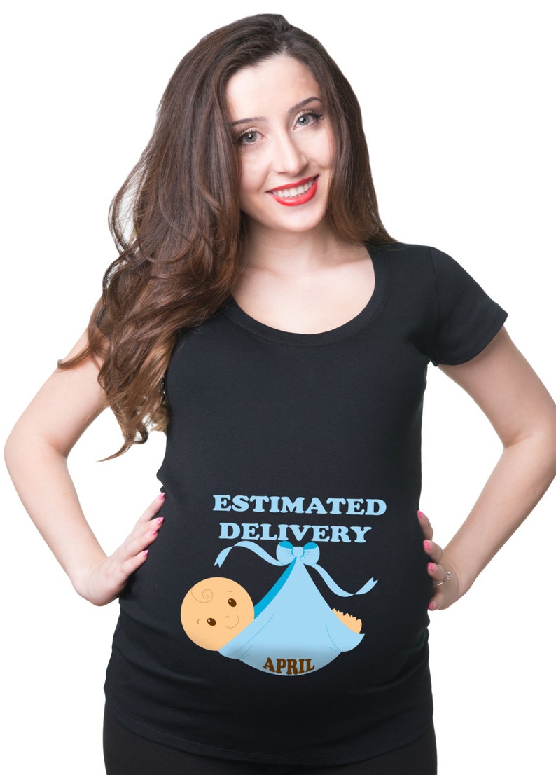 Maternity T Shirts Tee Estimated Delivery TShirt T shirts Etsy