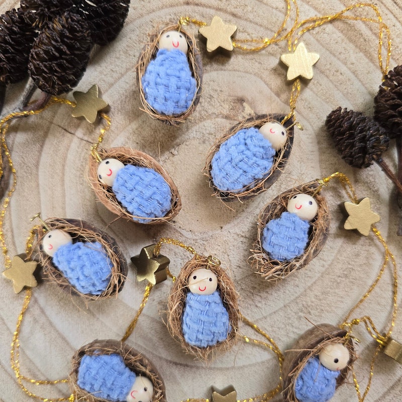 Baby Jesus Manger Crib Etsy