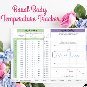 Tracker della temperatura corporea basale - Foglio di calcolo Google