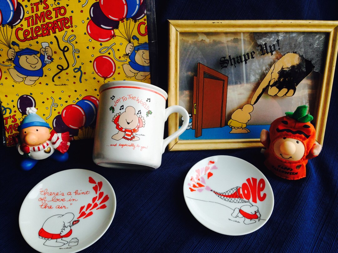 ZIGGY, Cork Board, Counted Cross Stitch, Love Plate, Christmas Figurine