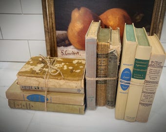 Antique Books/ Vintage Book Bundle Sets