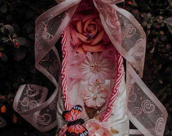 Princess Aurora Handcrafted Pointe Shoe