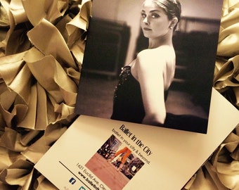 Ballet in the City Blank Greeting Cards