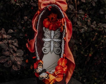 Butterfly Handcrafted Pointe Shoe