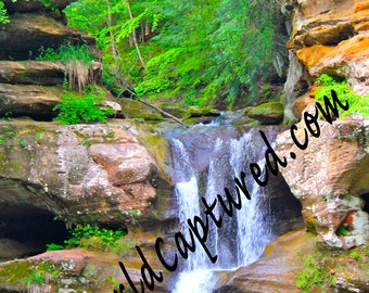 Hocking Hills Waterfall