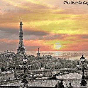 Paris Spring In Water