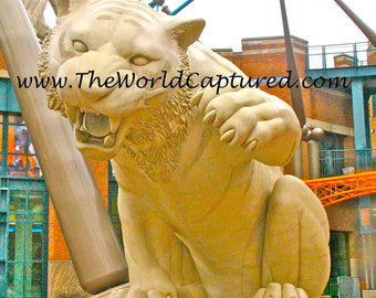 Detroit Tigers Mat Print: 'ROARRR'