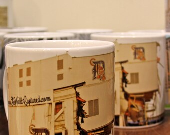 DETROIT Mugs: Tearing Down Tiger Stadium (Close out SALE)