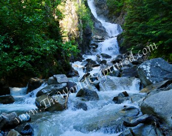 Reid (Glacial) Waterfall ... The Waterfall named after a hero, who really was not!
