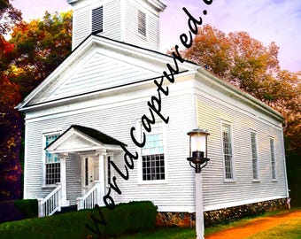Historical School House / Church at Mill Race