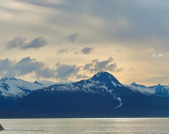 Mendenhall Glacier Sunset (Alaska)