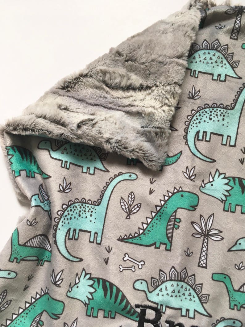 Dinosaur lovey security blanket. Baby lovey security Blanket Etsy