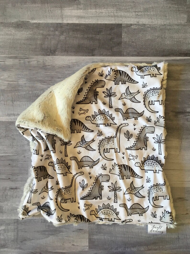 Dinosaur lovey security blanket. Baby lovey security Blanket Etsy