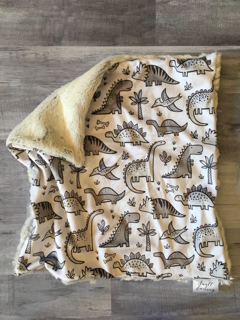 Dinosaur lovey security blanket. Baby lovey security Blanket Etsy