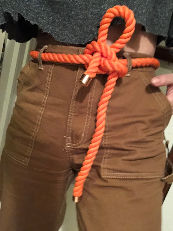 Mens clearance rope belt