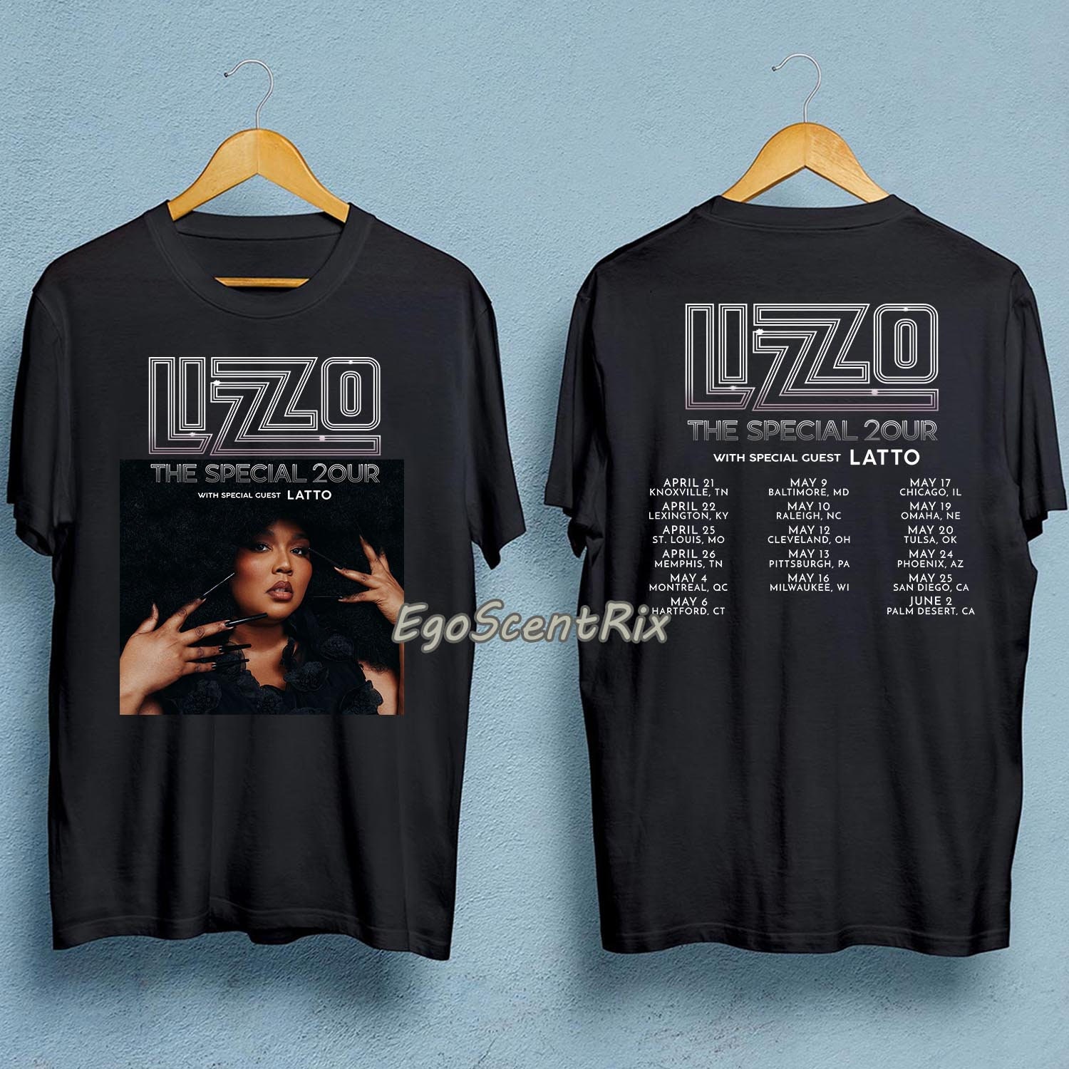 LZ Shirt, LZ Special Tour 2023 2 SIDED Shirt,