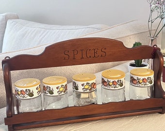 Vintage Three Mountaineers Spice Rack