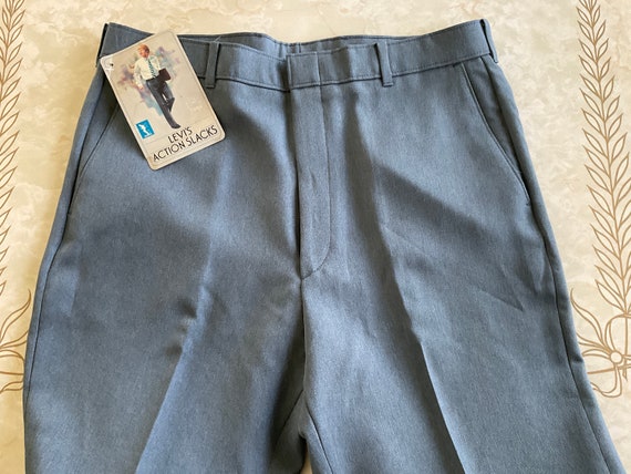 Levi’s Action Slacks NWT 1987 36x34 gray - image 6