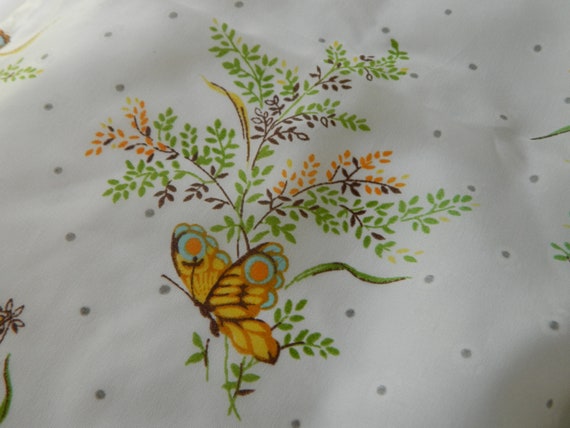 Sheer Butterfly Curtains 1 Window Treatment 2 Panels 36 Etsy