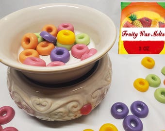 Fruity Scented Wax Melts: Colorful O Aromatherapy Melts