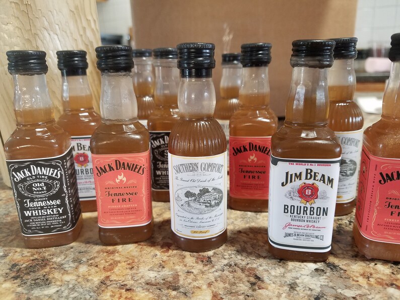 Novelty Whiskey Bottle Soap Novelty Alcohol Bottlelighter Etsy