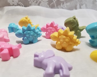 Tiny Dino Wax Melts, Dinosaur Wax Melts, Baby Shower Favors, Gender Reveal, Birthday Party Favors, Shower Soap Favors, Home Decor,