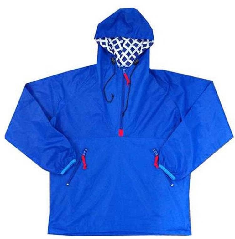 custom pullover rain jackets