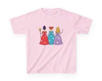 T-shirt Sanderson Witch Sisters pour filles, T-shirt enfant automne Halloween, paillettes colorées, chemise Hocus Pocus, haut magique pour enfants, automne