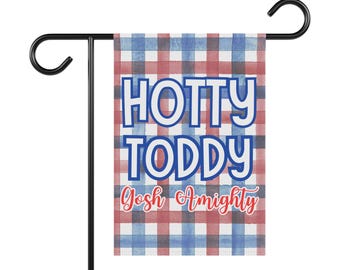 Rebels Tailgate Garden Flag: Hotty Toddy Grove Decor