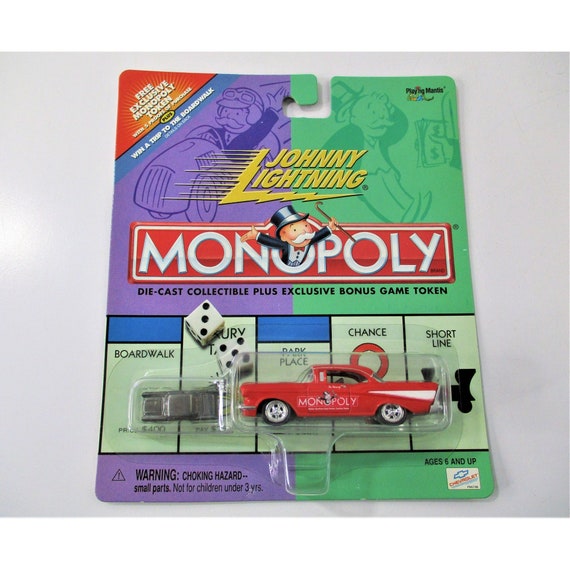 Johnny Lightning Monopoly Illinois Avenue 1957 Chevy TC1678 Etsy