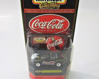 Matchbox Coca-Cola Polar Bear Fantasy 1998 Chevy Camaro SS Convertible  TC1699